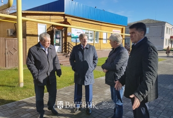 Андрей Чертков проверил благоустройство общественных площадок в двух районах Нижегородской области
