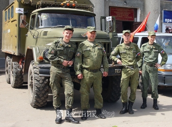«Круг почёта» по району